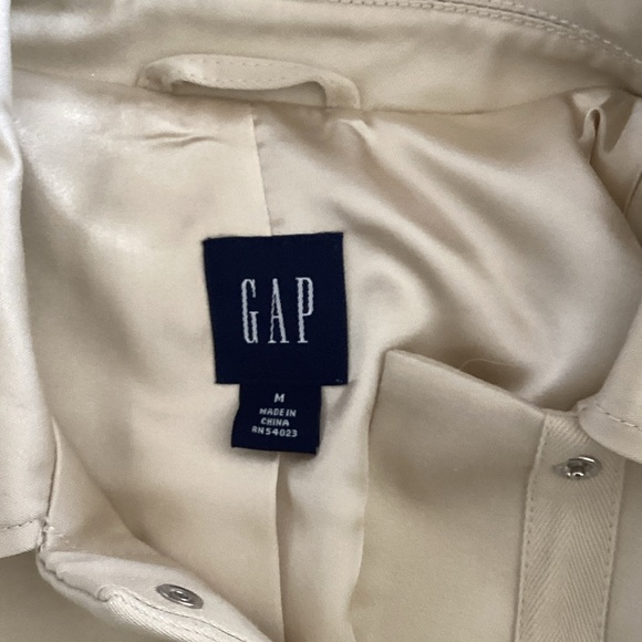 GAP Beige Long Coat - Picture 2 of 7
